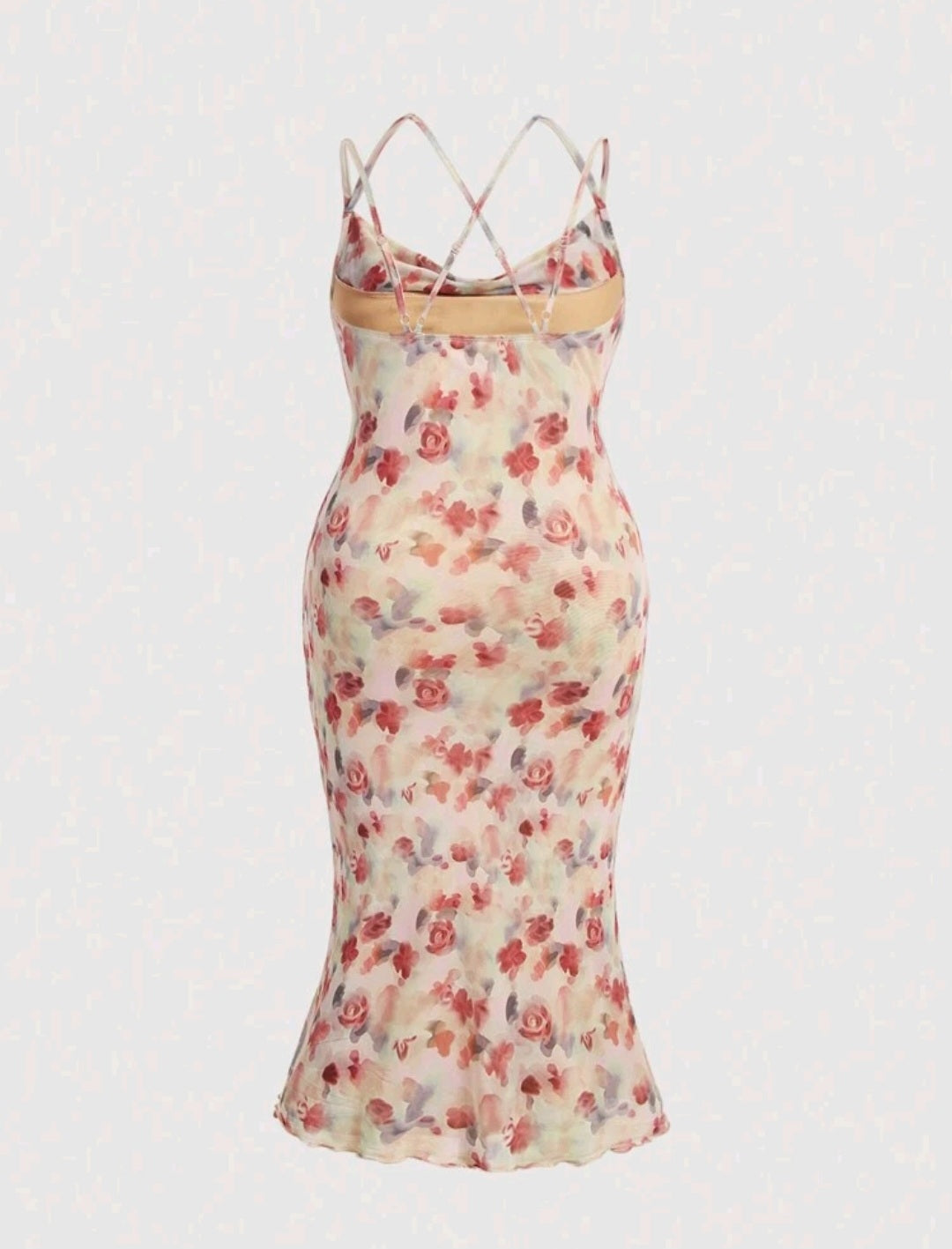 Emma Floral Midi Dress
