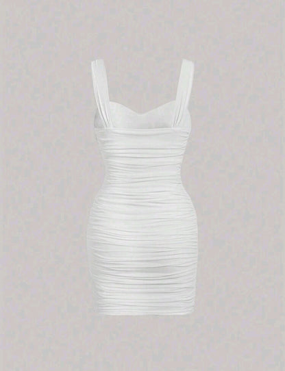 Kimy Bustier Mini Dress - White