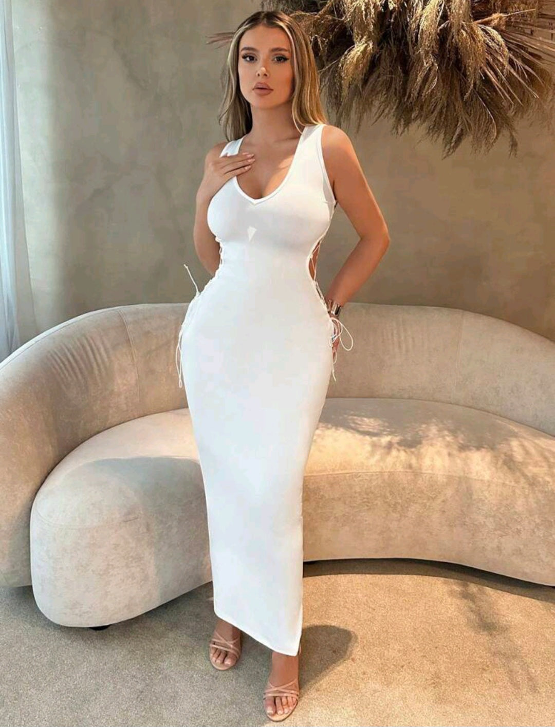 Piper Maxi Dress - White
