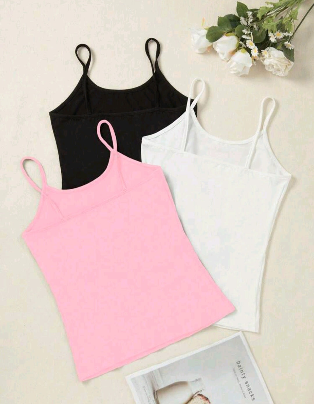 AIRLIE Casual Basic Tank Top - 3PCS