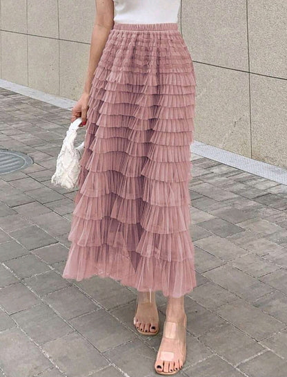 PIPPY SKIRT - Dusty Pink