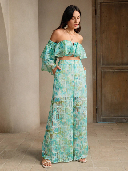 SARELLE TOP & HIGH WAIST PANT
