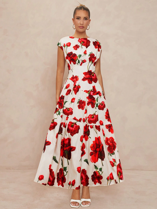 FIONNA FLORAL MAXI DRESS