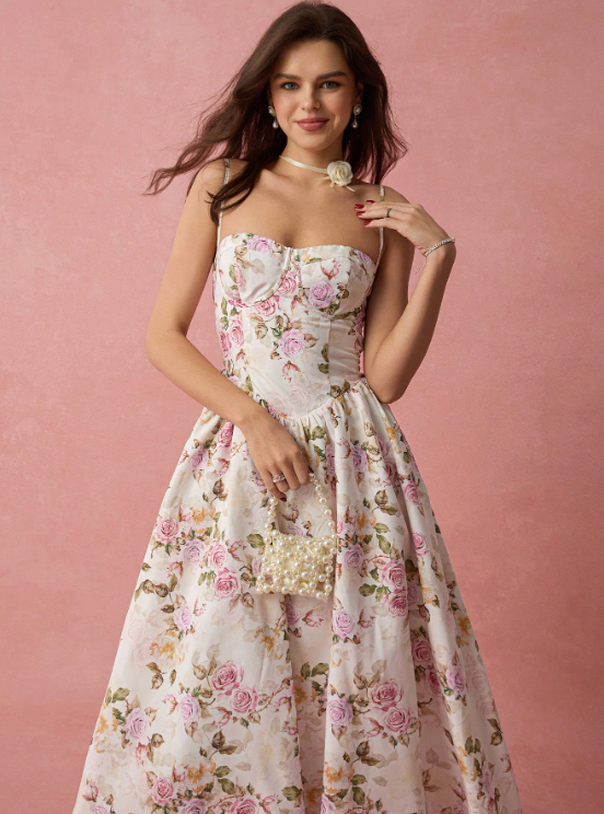 ROSIENNA FLORAL DRESS