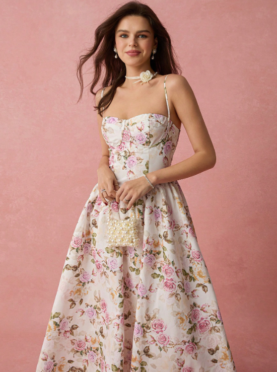 ROSIENNA FLORAL DRESS