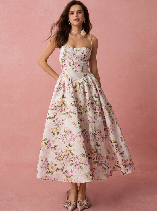 ROSIENNA FLORAL DRESS