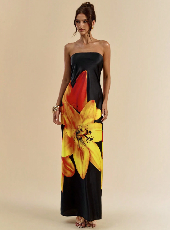 JENNIFER FLORAL MAXI DRESS