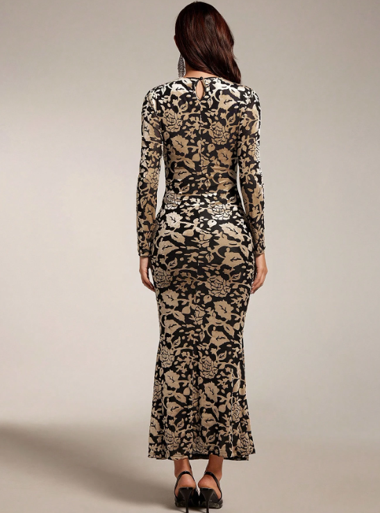 NARISSA FLORAL MIDI DRESS