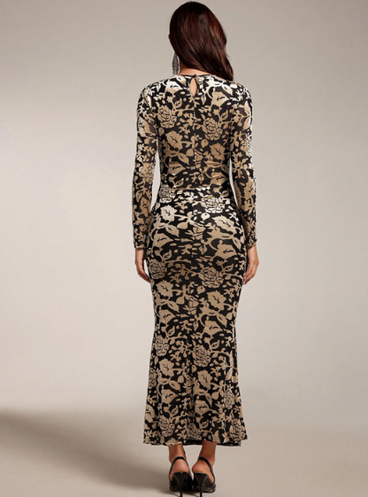 NARISSA FLORAL MIDI DRESS