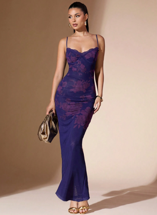 CASSIDY FLORAL MAXI DRESS