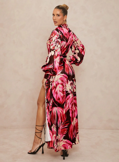 AMANDA FLORAL MAXI DRESS