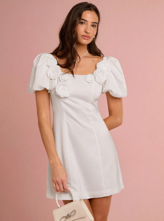 VALARA FLORAL DRESS