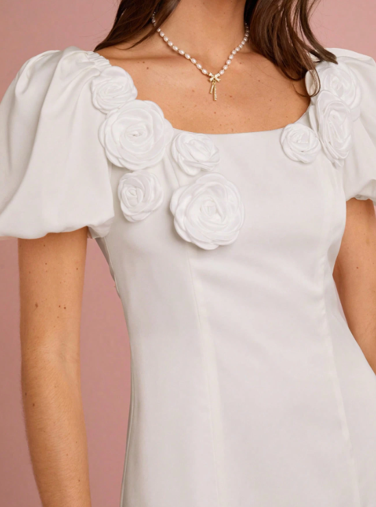 VALARA FLORAL DRESS
