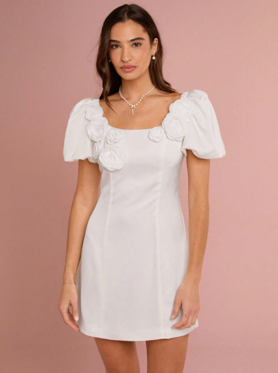 VALARA FLORAL DRESS