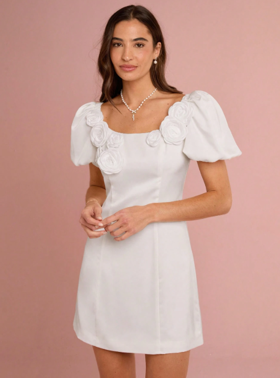 VALARA FLORAL DRESS