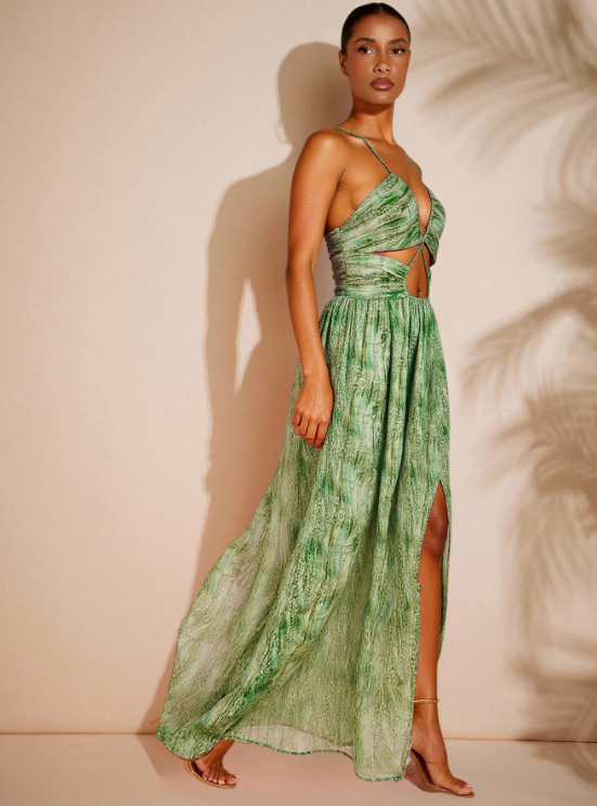 ZOE CHIFFON MAXI DRESS