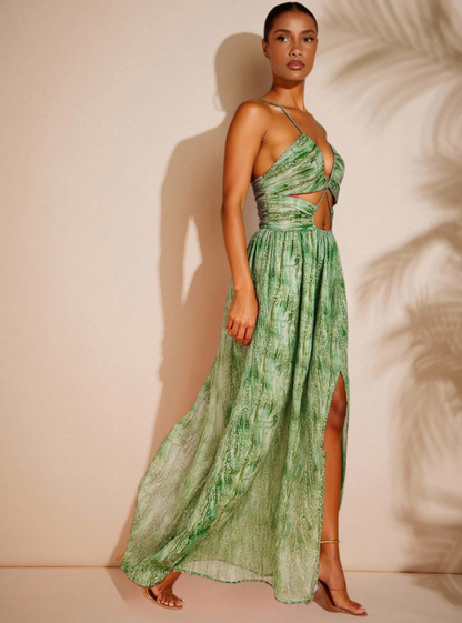 ZOE CHIFFON MAXI DRESS