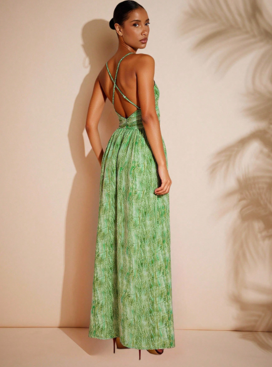 ZOE CHIFFON MAXI DRESS