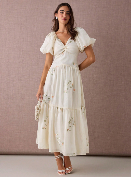 Amanda Romantic Floral Dress