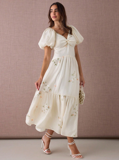 AMANDA ROMANTIC FLORAL DRESS