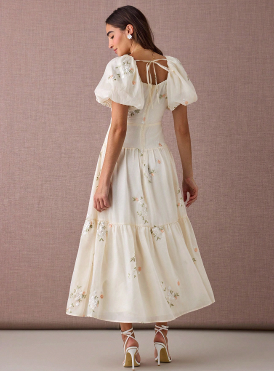 AMANDA ROMANTIC FLORAL DRESS