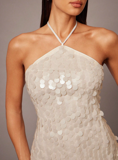 NADIJA SEQUIN MAXI DRESS