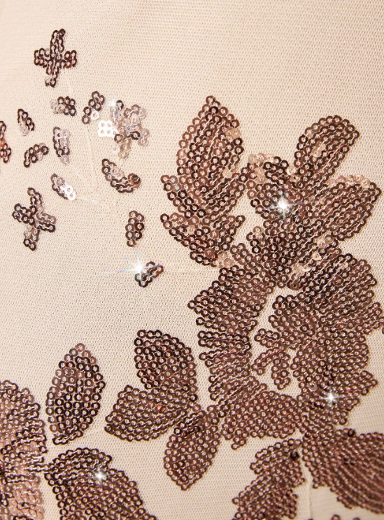 SOFIA SEQUIN MIDI DRESS