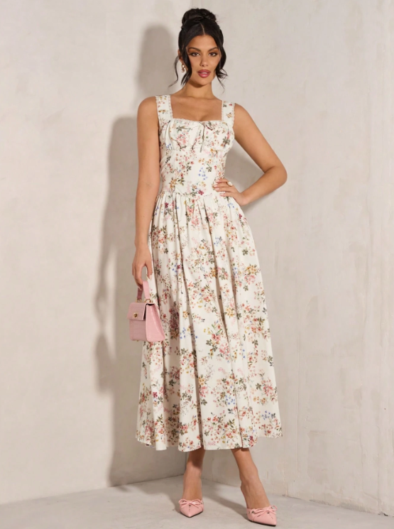 BRITANNY FLORAL DRESS