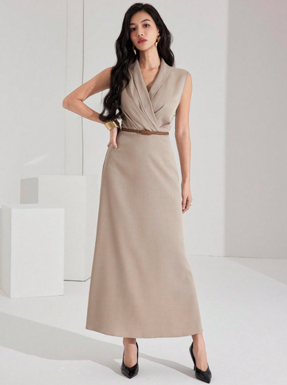 JUDY MIDI DRESS WITH BELT