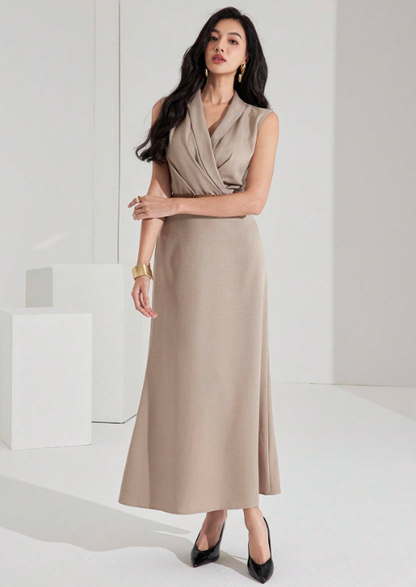JUDY MIDI DRESS WITH BELT