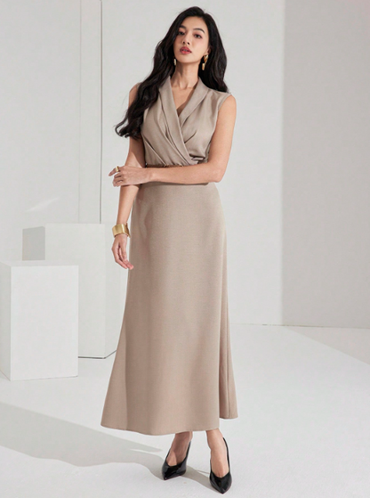 JUDY MIDI DRESS WITH BELT