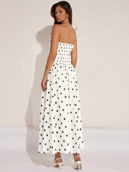 NADIJA POLKA DOT DRESS