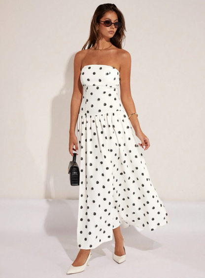 NADIJA POLKA DOT DRESS