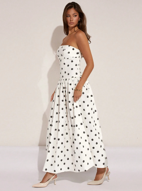 NADIJA POLKA DOT DRESS