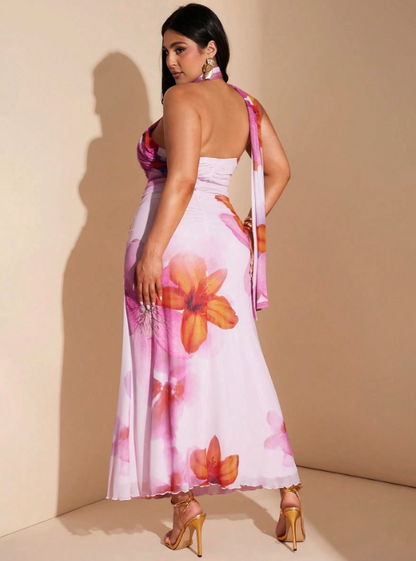 SASHA FLORAL MAXI DRESS
