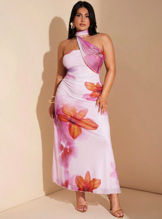 SASHA FLORAL MAXI DRESS
