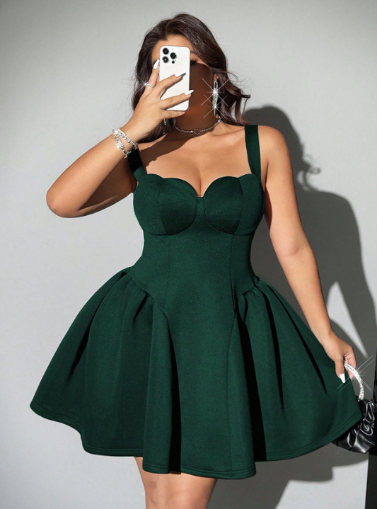 EVA HEART BUST DRESS