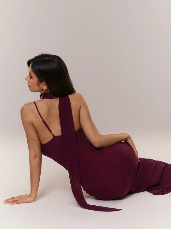 Lolita Mesh Maxi Dress