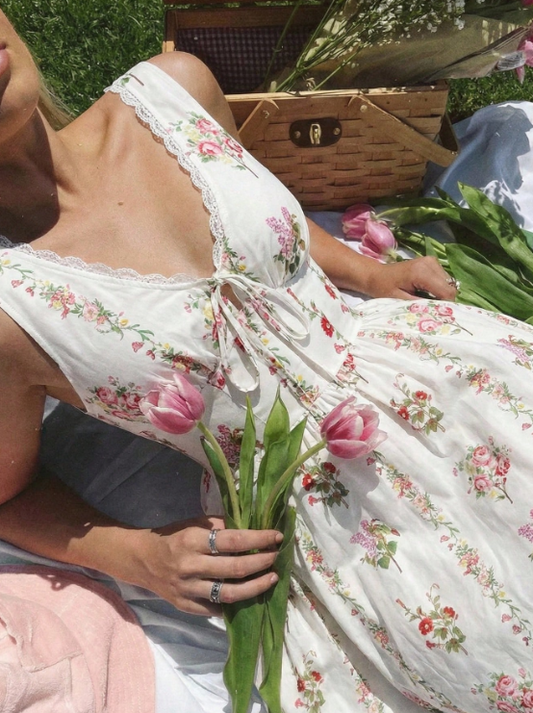 Odessa Floral Midi Dress