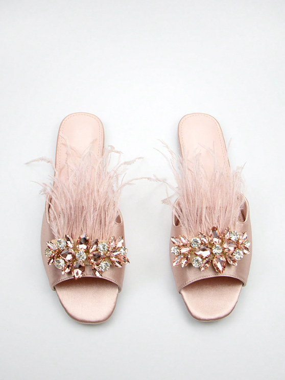 Esther - Satin, Sandals