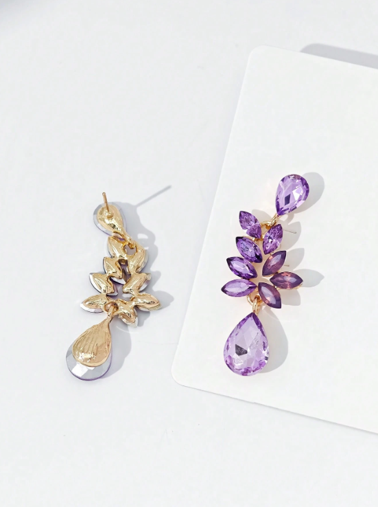 Collins Water Drop Floral Earrings