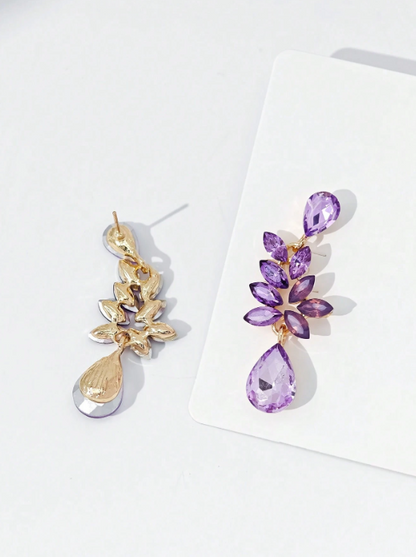 Collins Water Drop Floral Earrings