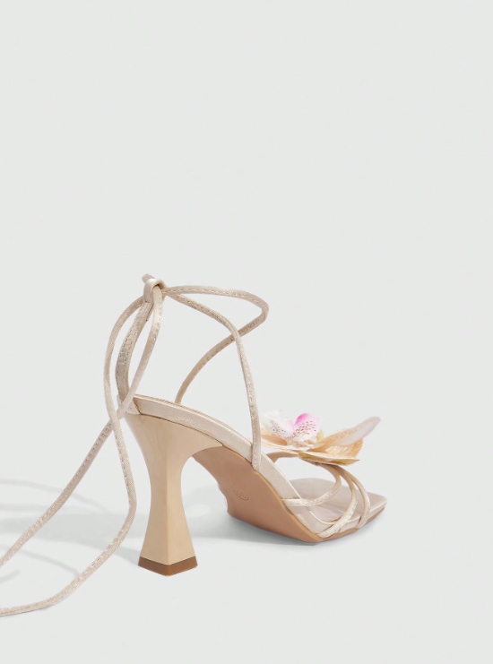 Sara Orchid Heel - Apricot