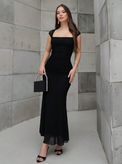 Radhia Mesh Maxi Dress