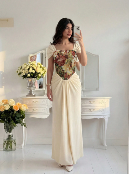 Nash Corset Mermaid Maxi Dress