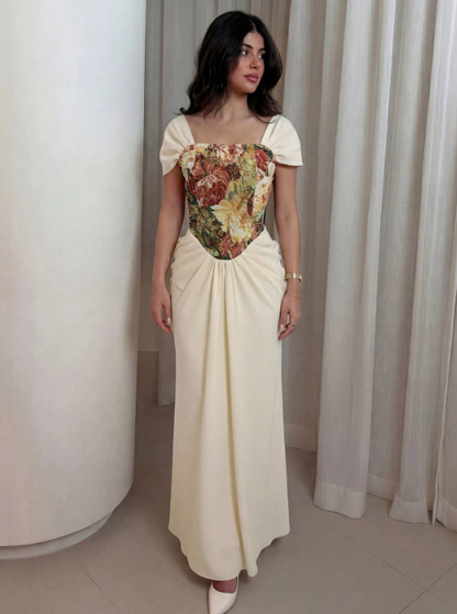 Nash Corset Mermaid Maxi Dress