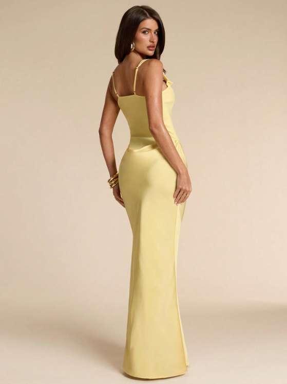 Kendall Satin Maxi Dress