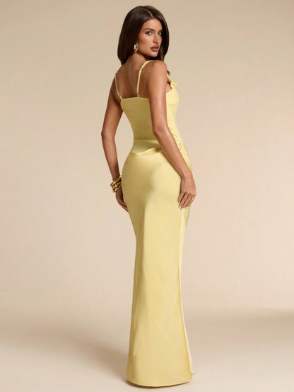 Kendall Satin Maxi Dress