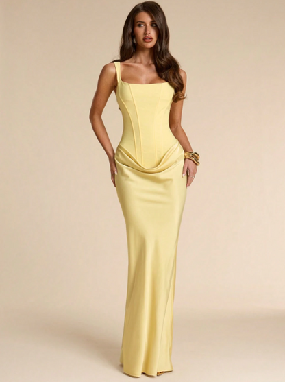 Kendall Satin Maxi Dress