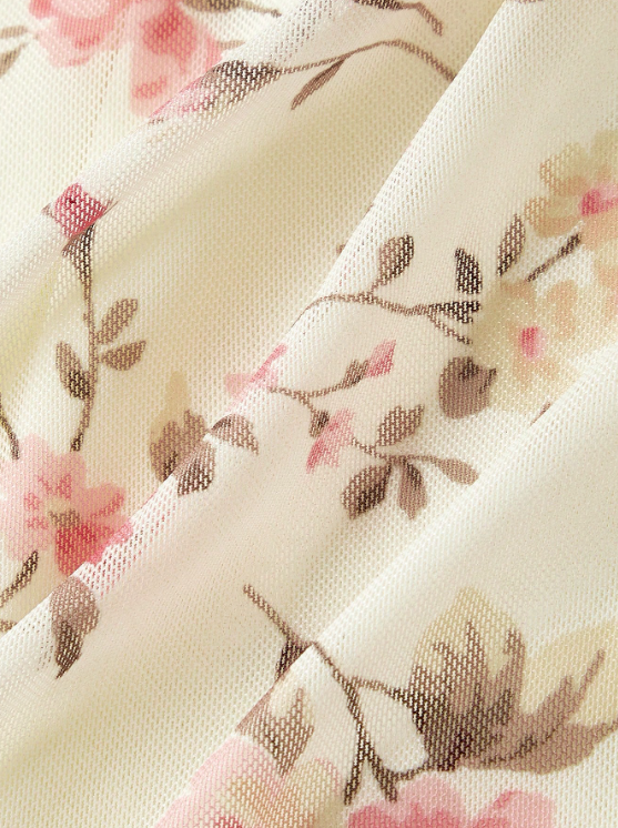 Pontee Floral Midi Dress